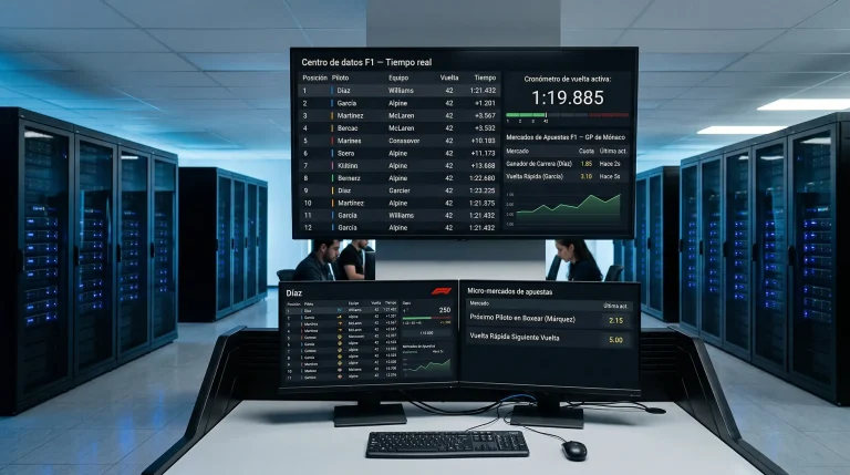 ALT Sports Data como proveedor oficial de datos de apuestas de la F1 y micro-mercados