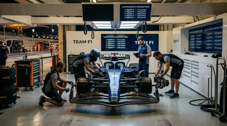 Análisis de escuderías de F1 para apuestas al constructor campeón