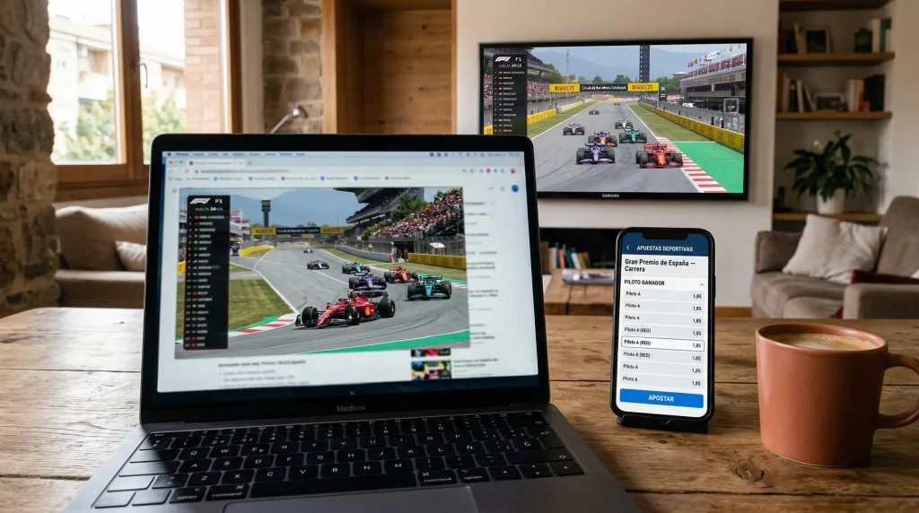 Guía para principiantes sobre cómo apostar en la Fórmula 1 paso a paso