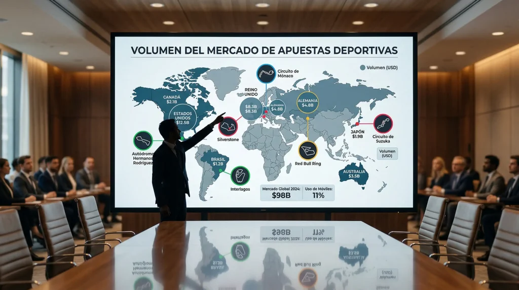 Análisis del tamaño del mercado de apuestas de Fórmula 1 y su potencial de crecimiento